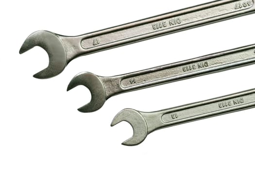 Three muzzle keys