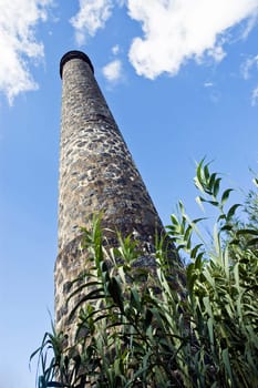 Old factory chimney