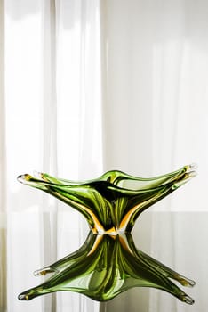 Green Murano Glass