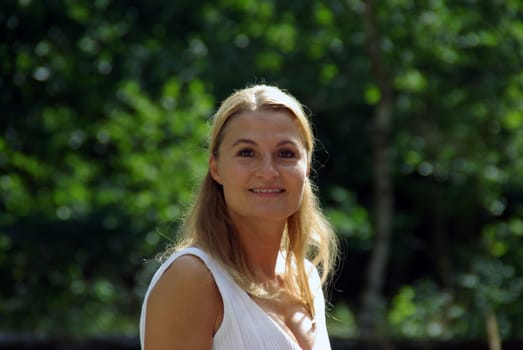 blond and radiant