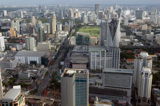 Bangkok,Panorama,Aerial View