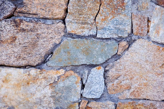 Photo of a plain stone wall