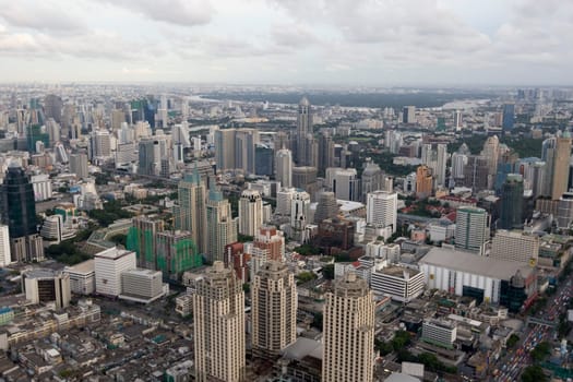 Bangkok,Panorama,Aerial View