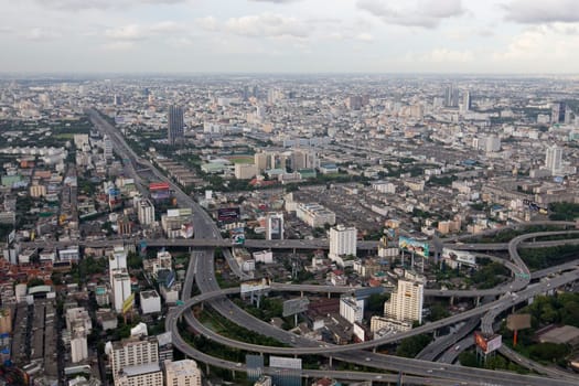 Bangkok,Panorama,Aerial View