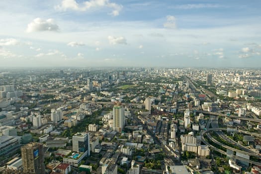 Bangkok,Panorama,Aerial View