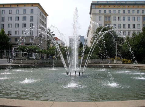 Fountains in Magdeburg