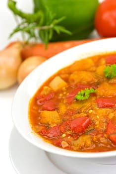 Vegetable Soup Casserole