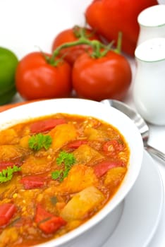 Vegetable Soup Casserole