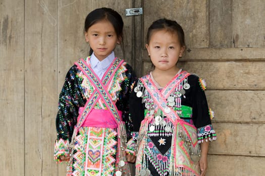 Laos Hmong Girl