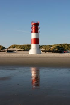 Lighthouse on the south beach of Dune (Helgoland)