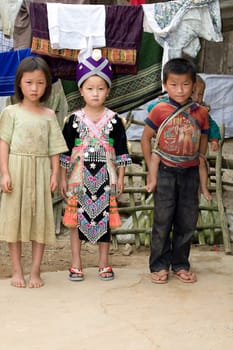 Children in Laos