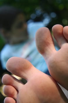 7 toes