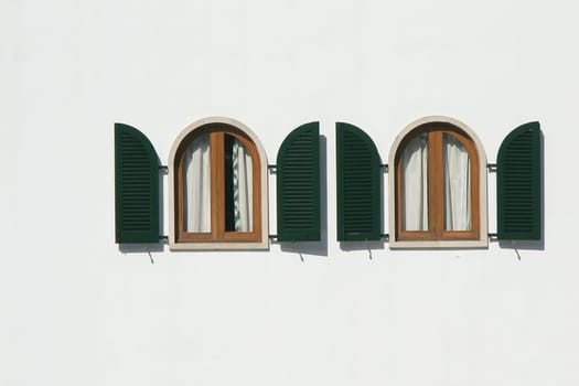 two windows