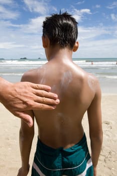 Sunscreen lowers risk of skin cancer