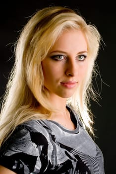 Portrait of a young woman