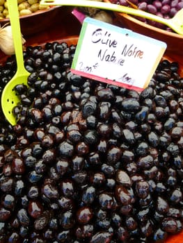 black olives
