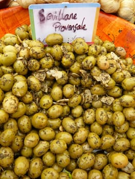 green olives