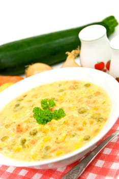 Pea-Vegetable Side Dish -Casserole