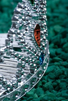Crown on green