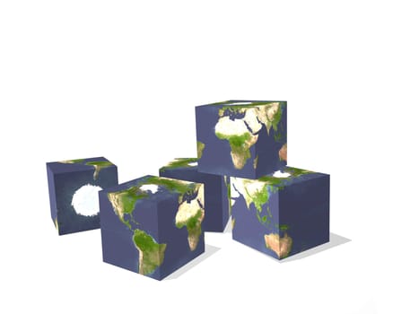 cubic earth