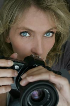 female photographer
