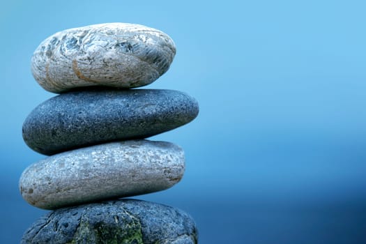 Pile of pebble Stones