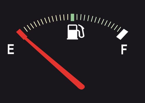 Empty tank