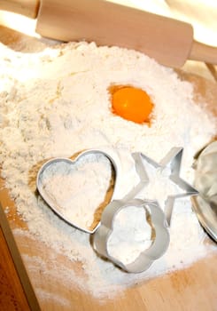 to bake or baking  without roast