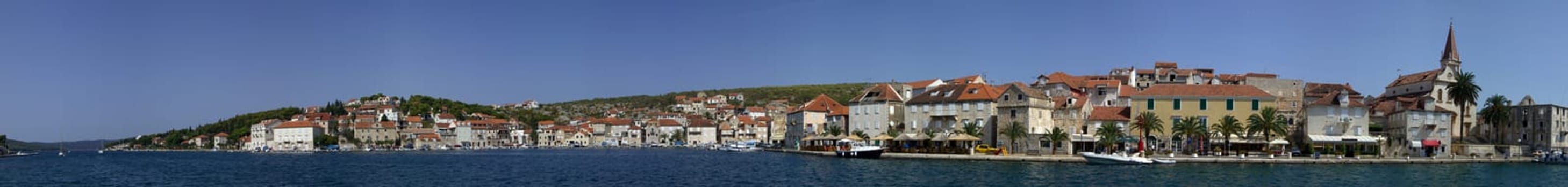 Panorama of Milna on Brac