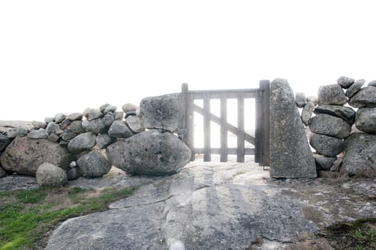 Stone wall