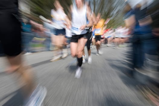 Marathon runner