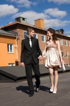 young happy couple