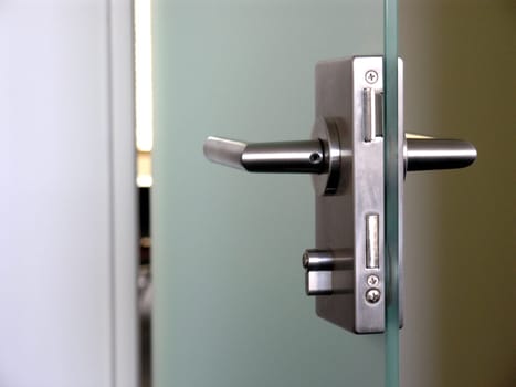 Stainless steel door handle