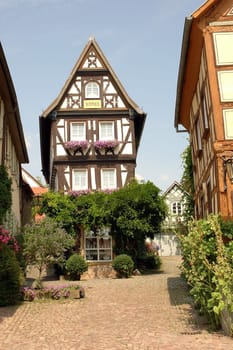 Half-timbered house in Bad Wimpfen