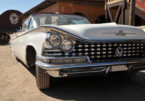 I was able to photograph this beautiful Buick Le Sabre Convertible from 1959 at a US car meeting.
