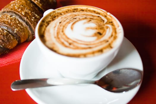 Coffee And Croissant
