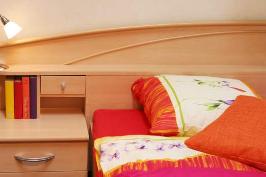 Orange Bed