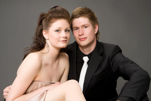 young beautiful couple