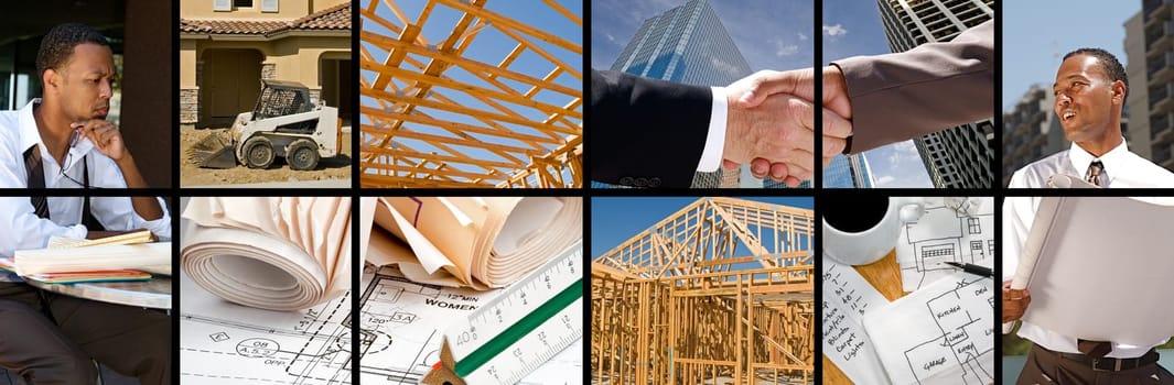 Construction Collage