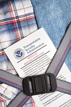 TSA baggage check