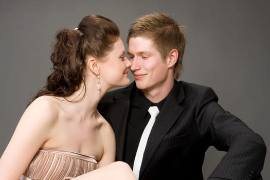 young beautiful couple