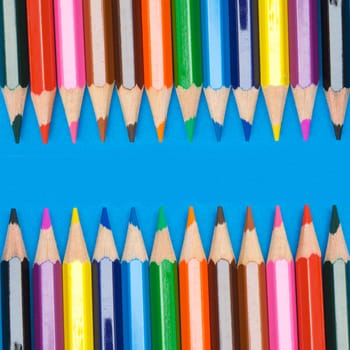 Pencils of many colors