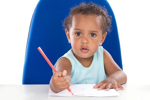 adorable baby student