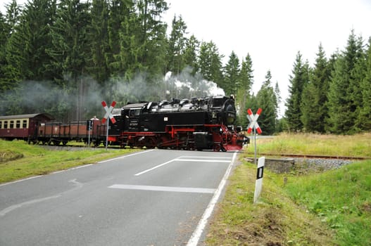 Be careful,the train is coming...