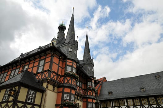 The town hall of Wernigerode.