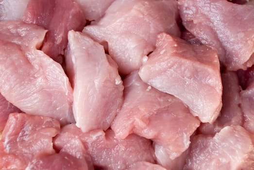 Pork - raw,sliced