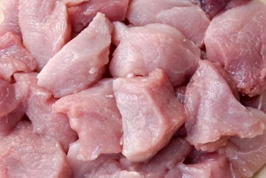 Pork - raw,sliced