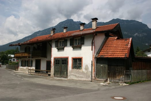 Idyll with Bavarian architecture