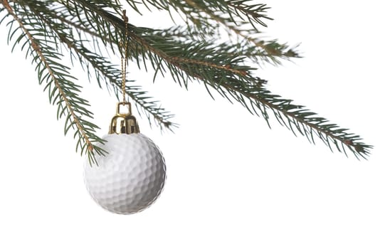 golf-ball and christmas