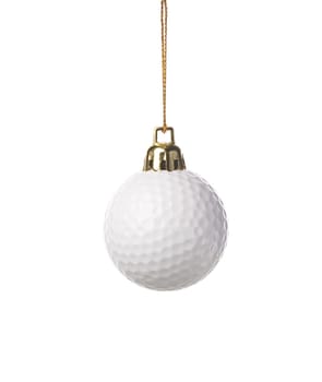 golf-ball ornament